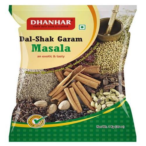 Brown Healthy And Natural Dal Shak Garam Masala