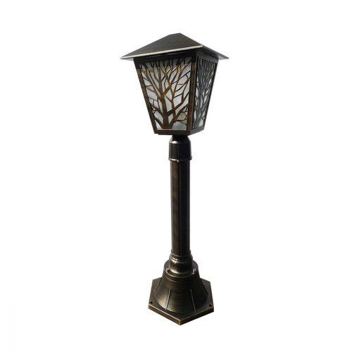 Iron Round Garden Light Poles