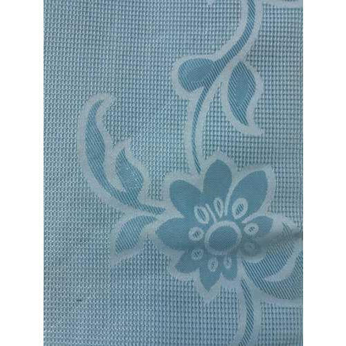 Quick Dry Sky Blue Jacquard Honeycomb Fabric