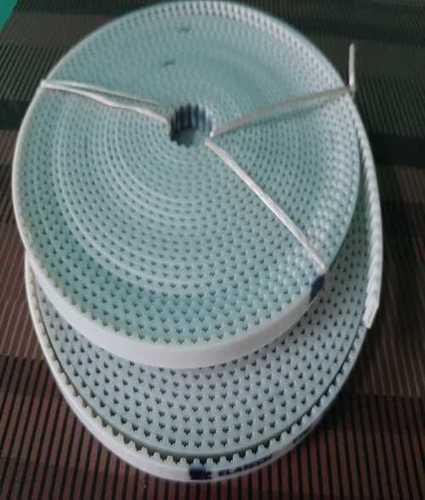 PU Timing Belt - Various Sizes , White Color, Quality Tested for Prolonged Service Life, Timely Delivery