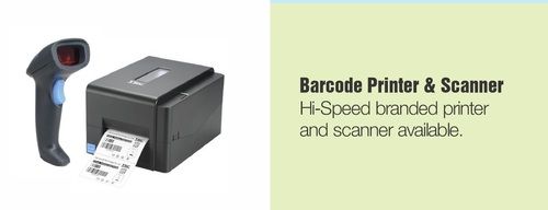 Attractive Design Barcode Printer And Scanner