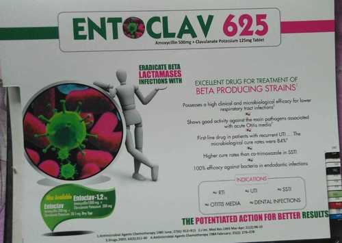 Entoclav 625 Tablet