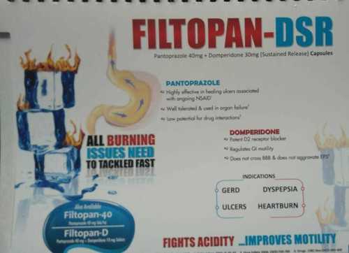 Filtopan-Dsr कैप्सूल ग्रेड: दवा 