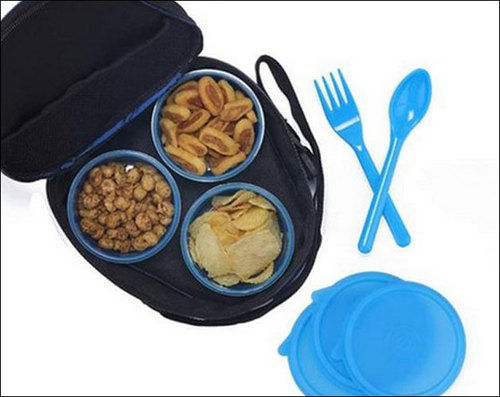 Plastic Round Lunch Boxes 300ml