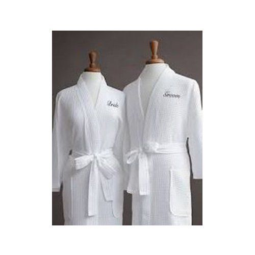 White Disposable Spa Robes