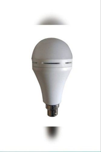 White 6W Inbuilt Battery Rechargeable Led Bulb