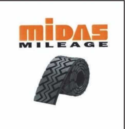 Black Hot And Cold Tread Rubber