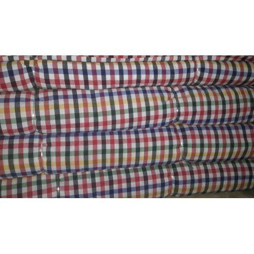 Light In Weight Pc Check Mattress Fabric