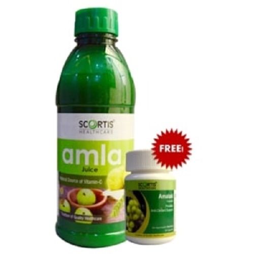 Amla Juice - 100% Pure, Filtered Herbal Liquid | No Artificial Flavor, 6 Months Shelf Life, Medicine Grade