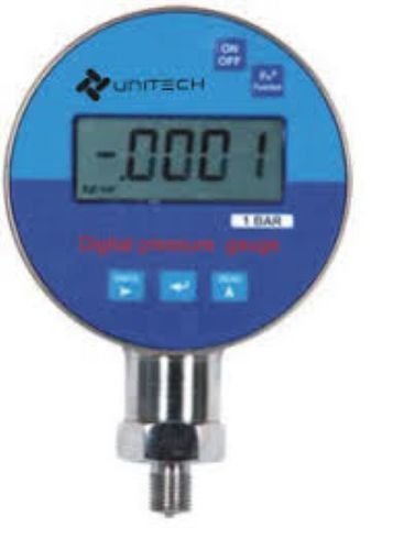 Blue Color Digital Pressure Gauge