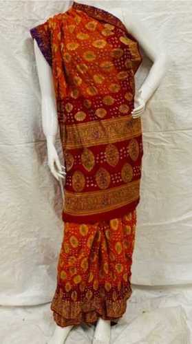 Various Ladies Bandhani Silk Saree