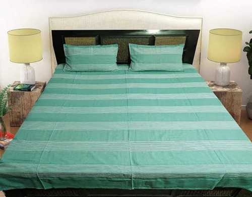 White Plain Handloom Bed Sheets 