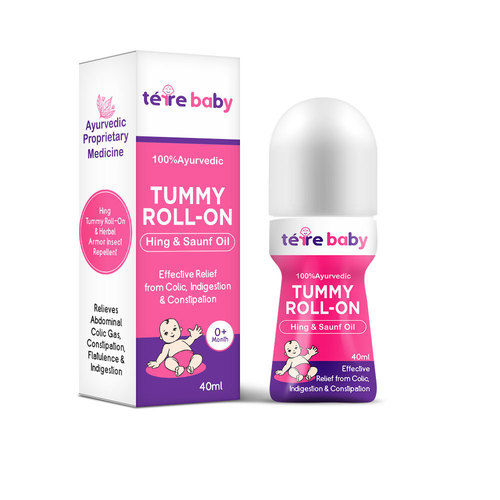 Terre Baby Tummy Roll On For Colic Indigestion Gas And Constipation Weight: 40 Grams (G)