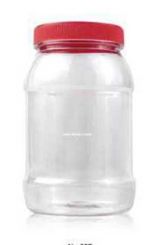 Transparent Round Plastic Jar Size: Custom