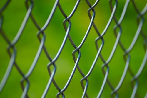 Chain Link Fencing Application: Construction