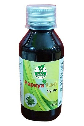 Papaya Leaf Syrup Bottle Age Group: Suitable For All Ages