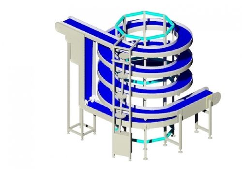 Spiral Inclining Belt Conveyor