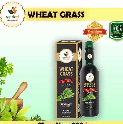 100% Pure Wheat Grass Juice