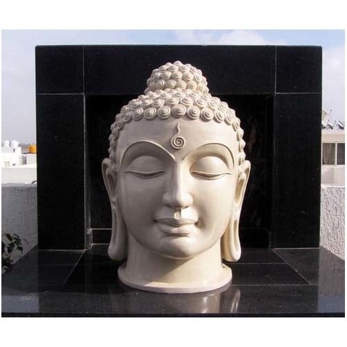 buddha head statue