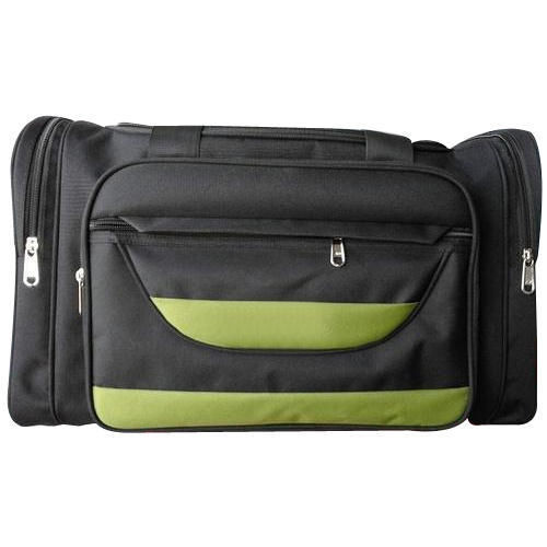 Black And Green Travelling Bag