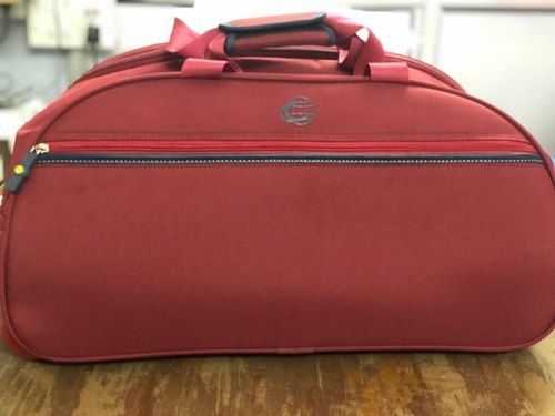 Red Travelling Duffel Bag