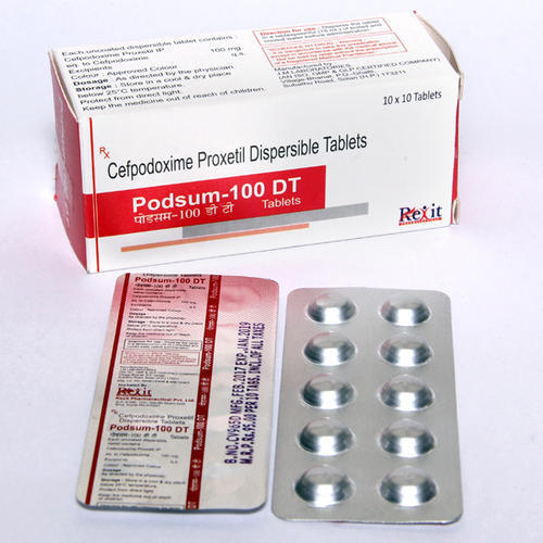 Cefpodoxime Proxetil Dispersible Tablets