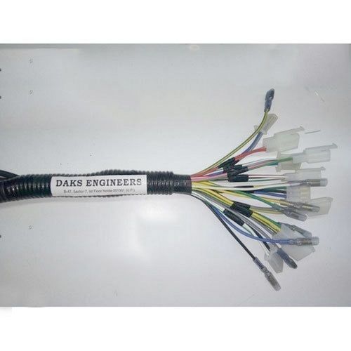 Black E Rickshaw Pvc Insulated Wiring Harness