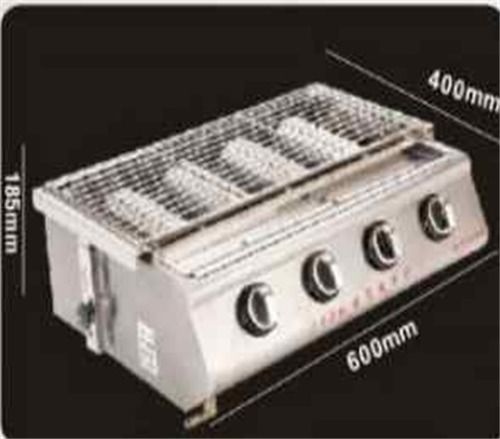 Gb-401S Gas Grill 550X250Mm Dimension(L*W*H): 600*400*185 Millimeter (Mm)