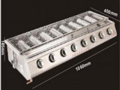 Gb-801S Gas Grill 1010X250Mm Dimension(L*W*H): 1085*400*185 Millimeter (Mm)