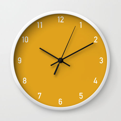 Metal Round Wall Clock