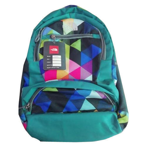 Mulicolor Waterproof Printed School Bag