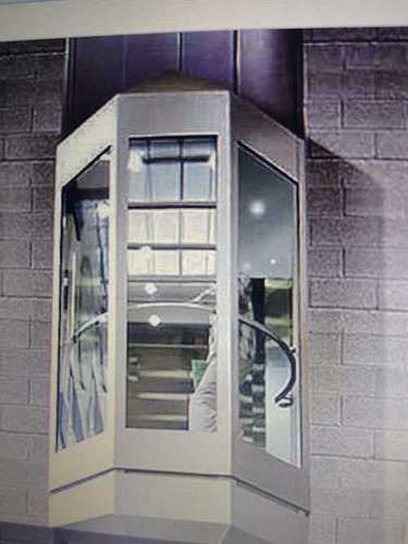 Stainless Steel Capsule Elevator Lift 8 Feet