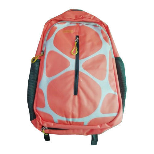 Mulicolor Printed Nylon School Backpacks