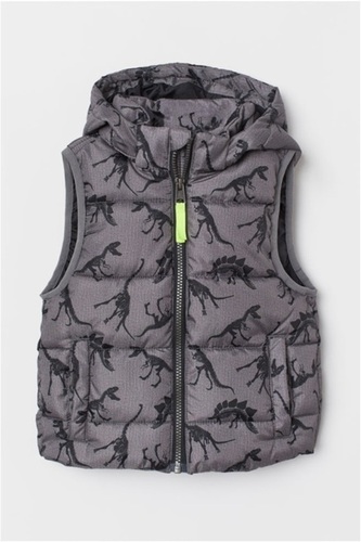 sleeveless quilted jacket