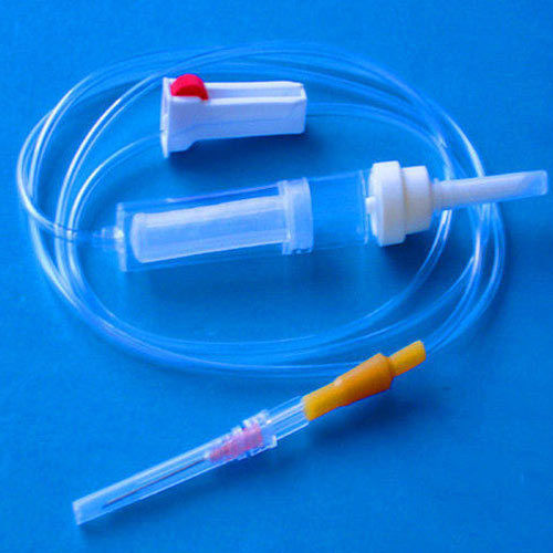 White Disposable Blood Transfusion Set