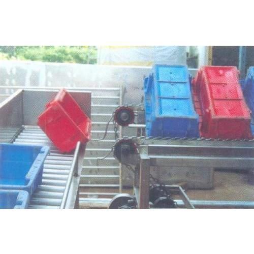 Metal Fully Automatic High Pressure Plastic Crate Washing Machine