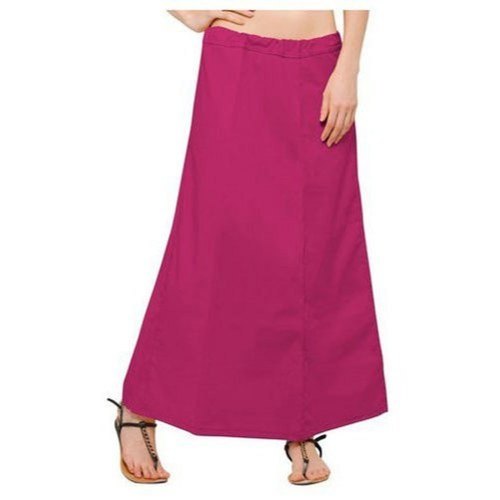 Ladies Pink Cotton Petticoat