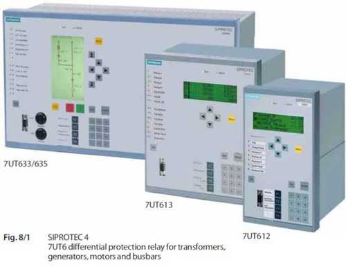 White Siemens Generator Protection Relay