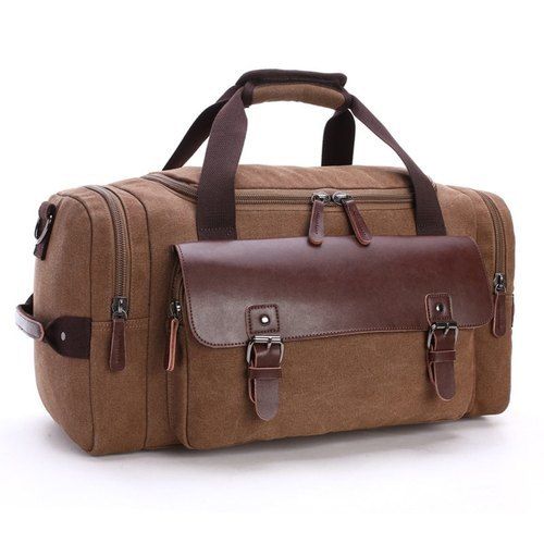 Waxed Canvas  Leather Duffle Bag Mens Travel Bag  Etsy