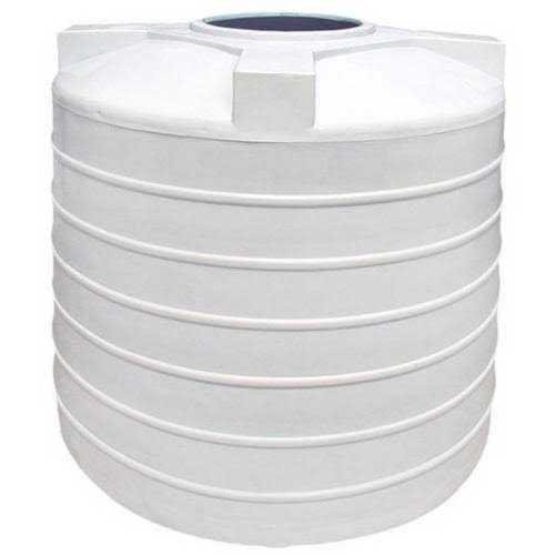 White Color Cylindrical Shape Rust Proof Pvc Plastic Water Tank 500 Liters Size: Custom