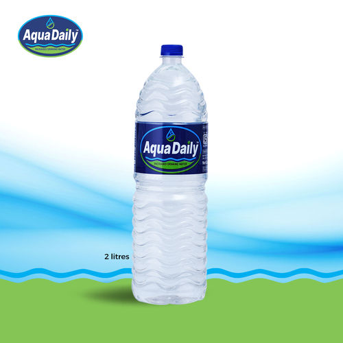 Aqua Daily Packaged Drinking Water Pet Bottles 2 Litre