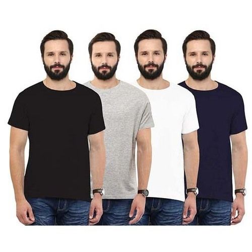 Mens Casual Round Neck T Shirt