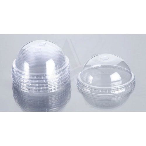 Plastic Dome Shape Disposable Container Lid Application: Retail Food Shops