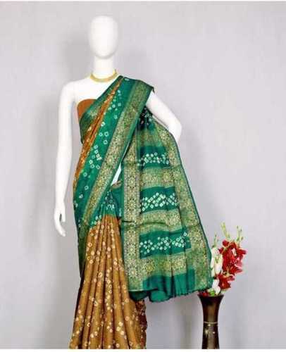 Buy Handcrafted Traditional Bandhani Saree ,bandhani Women's Sarees Online  in India - Etsy