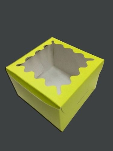 Paper Cake Packaging Box With Widow