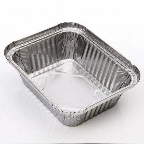 Disposable Aluminium Silver Food Container