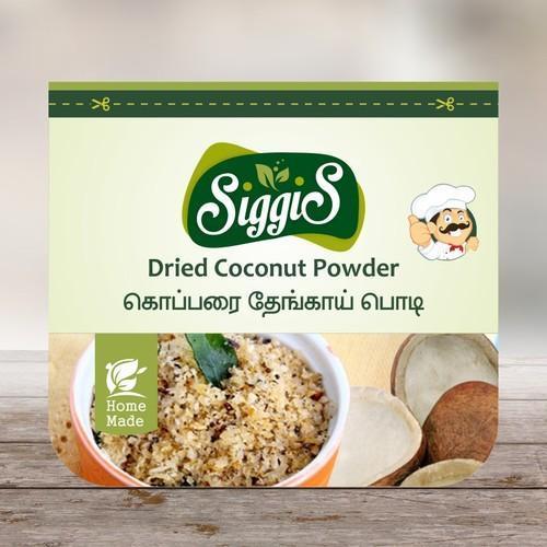 Dried Coconut Powder Pack