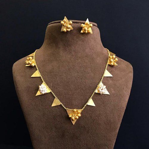 Gold Imitation Necklace Set