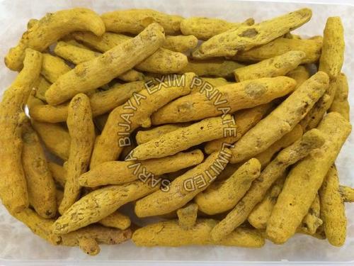 Yellow Healthy And Natural Dry Turmeric Finger