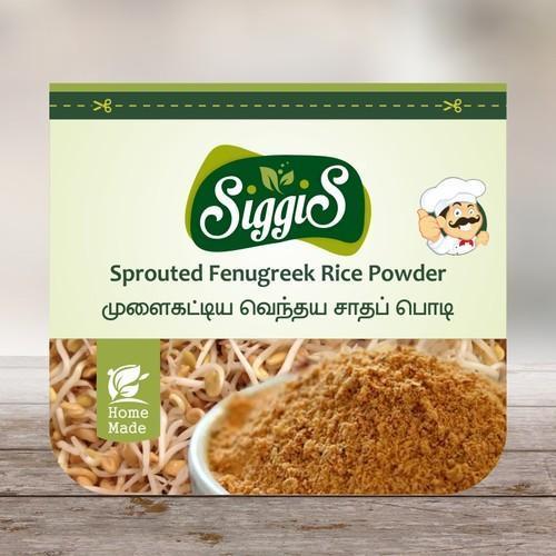 Natural Sprouted Fenugreek Rice Powder